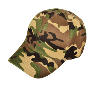 BLANK CAMO BASEBALL HATS